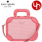 ショッピングケイトスペード ショルダーバッグ ケイトスペード kate spade バッグ ショルダーバッグ K6116 ピンクマルチ トラベラー トランク キャンバス レザー クロスボディー アウトレット レディース