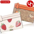 コーチ COACH 財布 コインケース FCAR17 CAR17 FCAR21 CAR21 コーテッド キャンバス プリント キーリング ミニ ケース アウトレット レディース