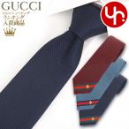 グッチ GUCCI アパレル ネクタイ 456510 4E002 HENAN ビー ウェブ ストライプ シルク ネクタイ メンズ