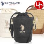 ユーエスポロアッスン U.S.POLO ASSN. バッグ ショルダーバッグ USPA2700 バカンス ストロー バゲットバッグ レディース