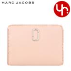 ショッピングJACOBS マークジェイコブス Marc Jacobs 財布 二つ折り財布 2S3SMP003S01 ローズ ザ J マーク カウ スプリット レザー ミニ コンパクト ウォレット レディース