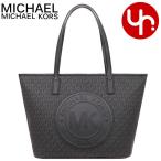 マイケルコース MICHAEL KORS バッグ トートバッグ 35F9SF0T2B ブラック フルトン スポーツ シグネチャー ミディアム トップ ジップ トート アウトレット