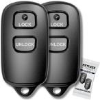 KeylessPros 2ボタン キーレスエントリー リモートキーフォブ 用 トヨタ プリウス セリカ タンドラ ヤリス FJクルーザー Echo Highlander Rav4 2004 並行輸入品