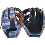  low ring s(Rawlings) unisex baseball glove 11.5 Illinois Rev1X Series Glove 2024 (Blue/Tan/White)