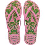 ショッピングハワイアナス ハワイアナス (Havaianas) レディース ビーチサンダル シューズ・靴 Slim Tucano Sandals (Pink Lemonade)