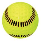 [ параллель импортные товары ]Baden Seamed Machine Softball 12 Inch Yellow Baden Dimpled Softba