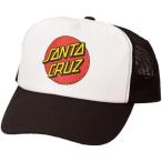 [ параллель импортные товары ][ солнечный ta круиз ] CLASSIC DOT TRUCKER HAT точка Logo сетчатая кепка белый x чёрный 