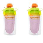 BooginHead Squeez'Ems Reusable Food Pouches (2 Pouches) параллель импортные товары 