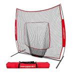 [ параллель импортные товары ]PowerNet бейсбол . софтбол Practice Net 7?x 7?with Bow рама PowerNet Basebal