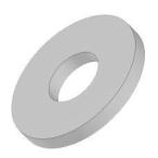 [ параллель импортные товары ]1" ID USS Flat Washers (Pack of 10)