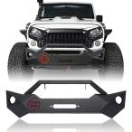 [ параллель импортные товары ]Opar бампер Front Bumper LED BXG 038 Hooke Road Wrangler JK Stubby F