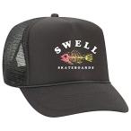 [ параллель импортные товары ]Swell Skateboards Tracker шляпа US размер : Medium цвет : черный Swell Skatebo
