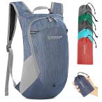 【並行輸入品】[ZOMAKE] アウトドアバック 折りたたみリュック 防水 18リットル 小型 超軽量 バックパック デイパック 登山用 キャン