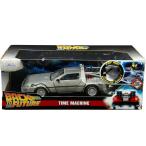 【並行輸入品】1:24 BACK TO THE FUTURE PART I   TIME MACHINE W/LIGHT バックトゥザフューチャ