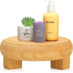 【並行輸入品】桐材 円形 台座 ライ