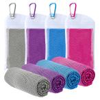 PureTowel冷却タオル4枚パ...