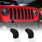[ параллель импортные товары ]GOOTHX передний бампер фаркоп протектор резина покрытие 2 шт 2007 2023 Jeep Wrangler JK JL