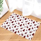 ショッピングsnowman 【並行輸入品】Christmas Reindeer Snowman Entrance Floor Mat Personalized Doorm