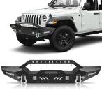 [ параллель импортные товары ]Peforway передний бампер 2018 2023 Jeep Wrangler JL &amp; Unlimited 20 23 Gl