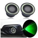 【並行輸入品】 IHOTDER 2PCS Angel Eye Halo Fog Lights for Cars,Multi Color LED