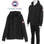 カナダグース CANADA GOOSE パーカー 7401M HURON FULL ZIP HOODY-61 BLACK