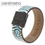 イルセンチメトロ  ilcentimetro レザー ブレスレット WILD GLAM EDITION -Quagga