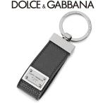 ドルチェ&ガッバーナ キーリング DOLCE&GABBANA キーチェーン カーフスキン ロゴプレート BP1371-AG219-80999