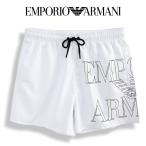 アルマーニ メンズ 水着 EMPORIO ARMANI インナー付 スイミングパンツ EM000583-AF12326-U0002 ホワイト