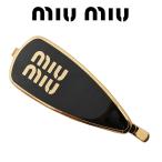 ショッピングエナメル miumiu エナメルメタル ヘアクリップ 5IF147-2F6T-F0002