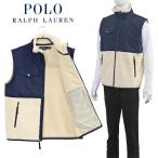 ショッピングラルフ ポロ ラルフローレン POLO Ralph Lauren パイル フリース ハイブリッド ベスト 710854959008-WINTER_CREAM/NEWPORT_NAVY