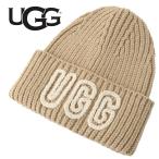 アグ UGG チャンキー クラフテッド リブ ビーニー 102345 CHUNKY CRAFTED RIB BEANIE-WHITE_PEPPER