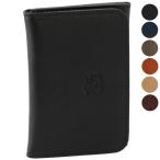 イルビゾンテ/IL BISONTE 名刺入れ メンズ カーフスキン カードケース SCC004-PV0005 C0470 NERO/BLU/TORTORA/CARAMEL/NATURALE/MARRONE