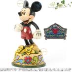 ジムショア 3月 ミッキーマウス ディズニー 誕生日祝いにおすすめ 4033960 March Mickey Mouse Figurine JimShore