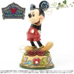 ジムショア 6月 ミッキーマウス バラ ディズニー 誕生日祝いにおすすめ 4033963 June Mickey Mouse Figurine JimShore