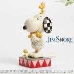 ジムショア ウッドストックを愛情込めて抱きしめるスヌーピー ウッドストックとスヌーピー 4043614 Love Is A Beagle Hug-Snoopy With Woodstock Figurine JimSh