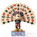 ジムショア ミッキーマウスとカード すべて飾られた ディズニー 4050405 All Decked Out-Mickey with Cards Figurine JimShore