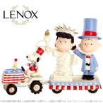 レノックス スヌーピー チャーリーブラウン 独立記念日 820463a LENOX PEANUTS CHARLIE BROWN Independence Day with □