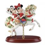 レノックス ミッキー＆ミニー クリスマス メリーゴーランド LENOX Disney Mickey's Christmas Carousel Horse ディズニー ミッキーマウス ミニーマウス □