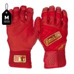 Franklin( Frank Lynn ) взрослый Powerstrap Infinite Red/Gold M размер перчатки подающего Batting Gloves Adult