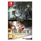 ショッピングファイナルファンタジー Final Fantasy VII & VIII Remastered Twin Pack -ファイナルファンタジーVII &VIII リマスタード (輸入版 - UK) - Switch パッケージ版【新品】