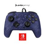 PDP Nintendo Switch スイッチ対応コントローラー Faceoff Deluxe+ Audio Wired Controller Blue Camo 輸入版【新品】