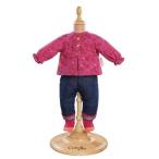 Corolle Mon Classique Grenadine Blouse and Denim Pants for 14" Doll Fashions