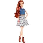 バービー Barbie Fashionista Teresa Doll Jean Shirt and Black and White Skirt ドール 人形 フィギュア