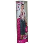 Barbie Fashion Fever Tube Modern Trend Collection 12 inch Fashion Doll - Teresa with Fur Jacket, Sp