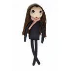 Antebies Handcrafted Organic Cotton, Crochet Dolls in Backpack, Long hair to play and make braids,