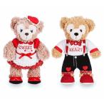 Disney(ディズニー) Duffy and ShellieMay the Disney Bears Plush Set - Valentine's Day - Small - 9''