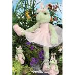 Bearington Bears Juliette Pirouette Plush Ballerina Frog