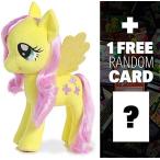 Fluttershy: ~12" My Little Pony - Friendship is Magic Plush Series + 1 FREE Official My Little Pony