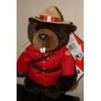 Royal Canadian Mounted Police RCMP Canada GRC Sergeant Bucky Beaver Stuffed Character Toy