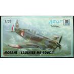 Azur Morane Saulnier MS406C1 WWII French Airplane Model Kit (1/32 Scale)